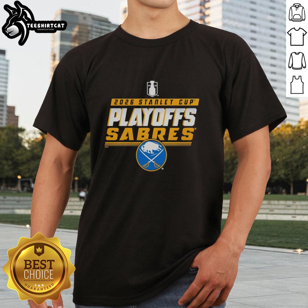 Awesome Buffalo Sabres Hockey 2026 Stanley Cup Playoffs vintage T-shirt featuring bold team graphics and retro design.
