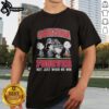 Alt Text: Cute Peanuts characters with Gonzaga Bulldogs logo on 'NBA Forever Not Just When We Win' T-shirt design