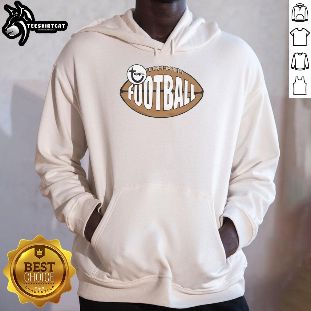 Good Topps Football Retro Hoodie in vibrant colors, showcasing vintage design and comfortable fit for football fans.