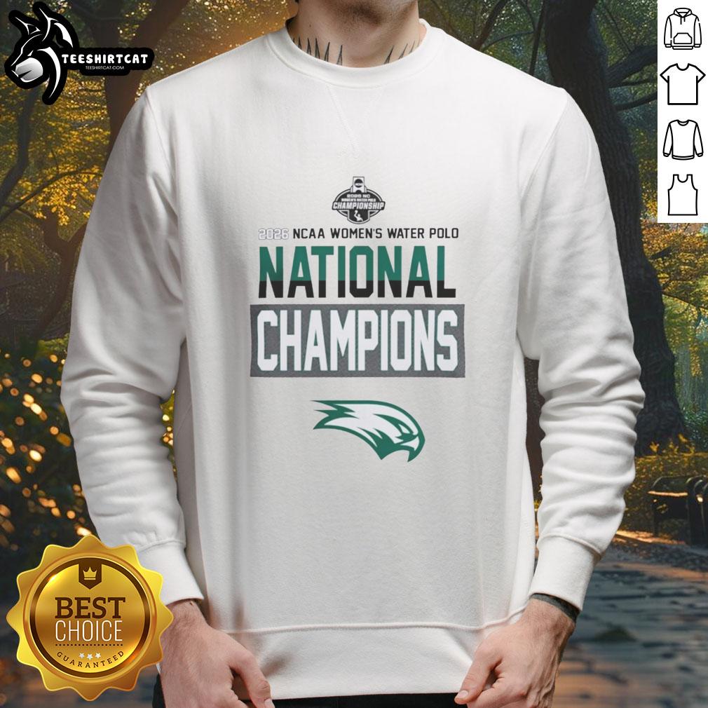 Hot Wagner Seahawks 2026 NC Womens Water Polo National Champions sweatshirt showcasing team pride and victory.