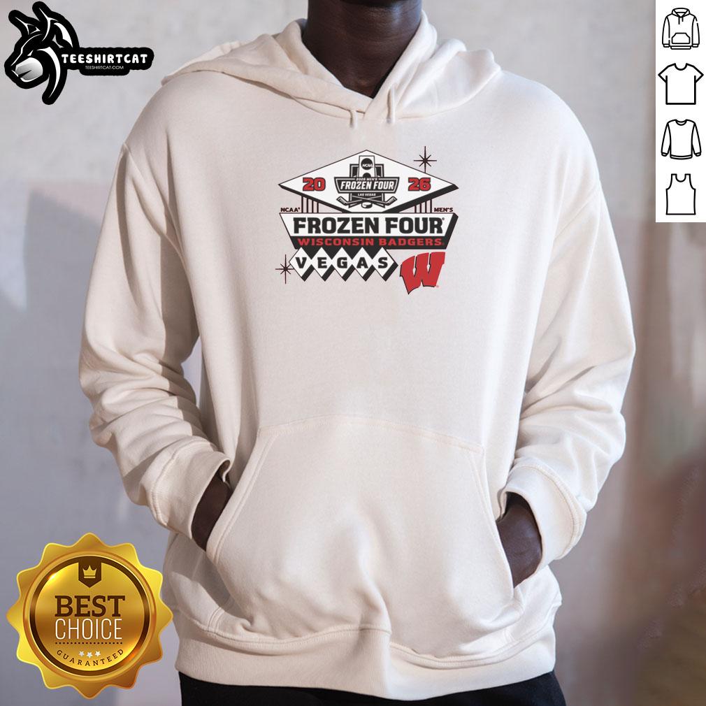 Nice Blue 84 2026 Frozen Four Hockey Hoodie featuring a stylish design, perfect for fans of college hockey.
