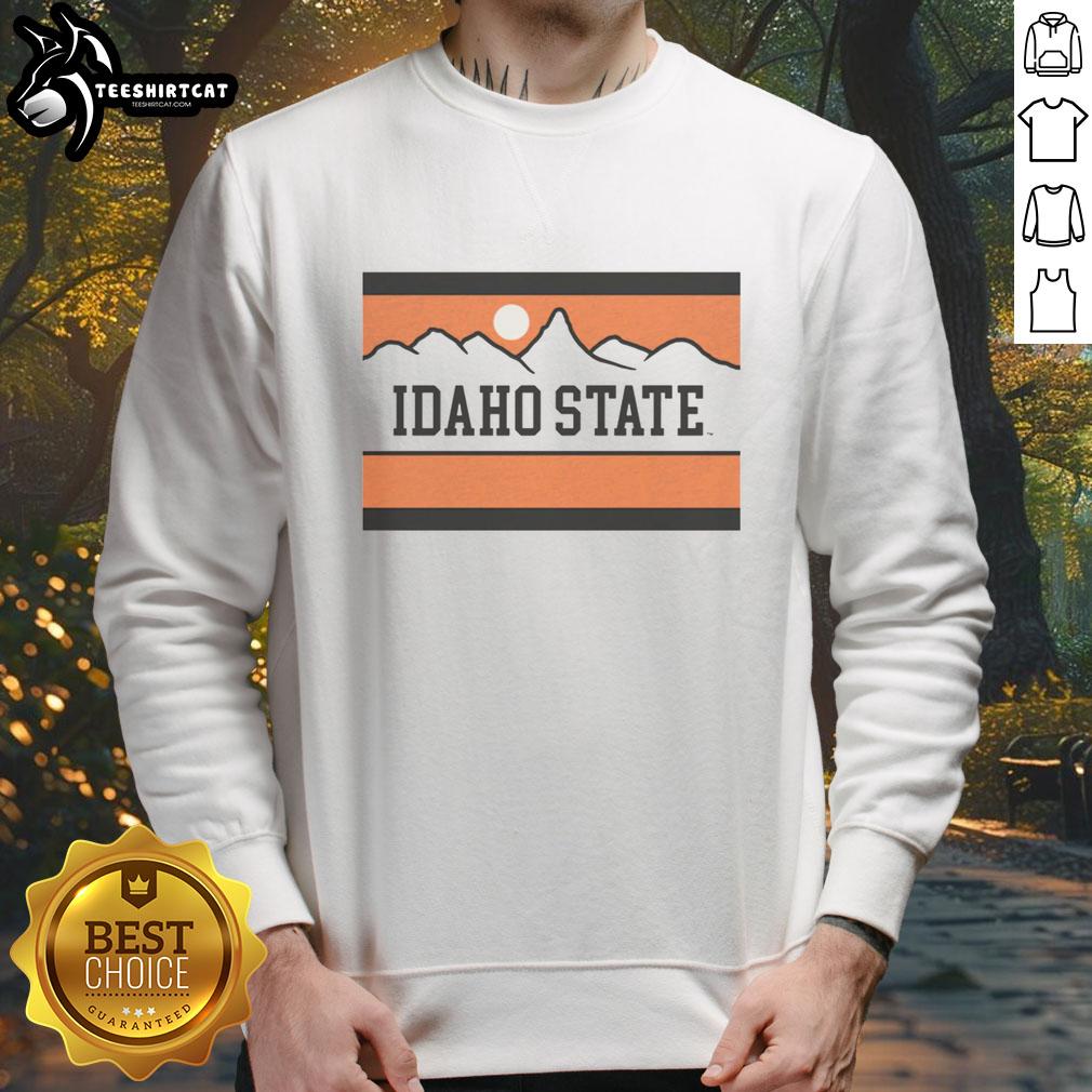 Vintage 1984 Nice Idaho State cross country sweatshirt, showcasing a retro design and classic athletic style.
