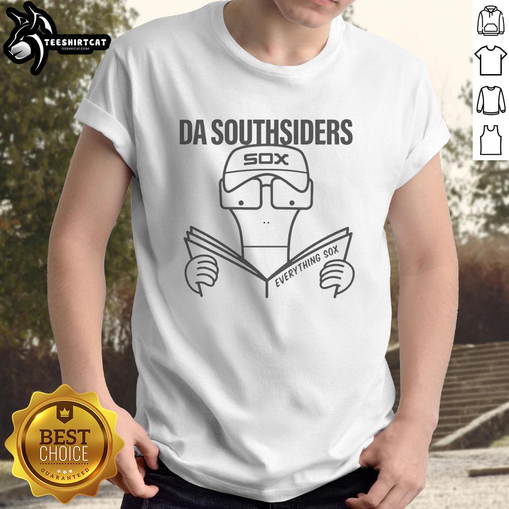 Nice Milo Of Native Threads Da Southsiders Chicago White Sox T-Shirt featuring vibrant graphics and team branding.