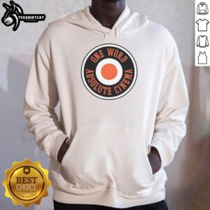 Stylish Nice Philadelphia Flyers One World Absolute Cinema Hoodie, perfect for fans and casual wear enthusiasts.