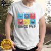 Nice Sesame Street The Original Characters Since 1969 T-Shirt featuring beloved characters in vibrant colors.