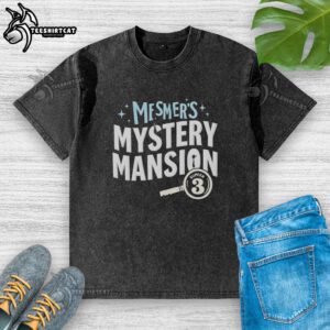 Alt Text: Nice The Boys Season 5 Supe The Worm Mesmers Mystery Mansion washed t-shirt design featuring vibrant graphics.