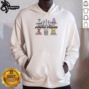 Official 2026 NCAA Men's Final Four Hoodie featuring team logos and vibrant colors, perfect for fans and collectors.