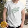 Official Gary Riding Corn T-Shirt featuring a vibrant graphic of Gary on a corn stalk, perfect for casual wear.