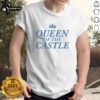 Official Queen Of The Castle T-Shirt featuring a stylish design for proud queens, perfect for casual wear.