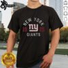 Original New York Giants Heritage Print T-Shirt featuring team logo and vintage design, perfect for fans and collectors.