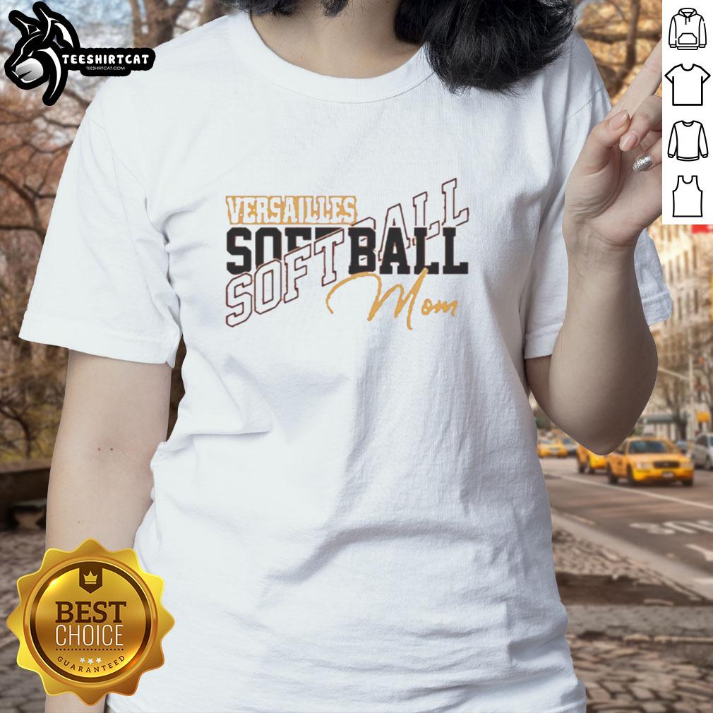 Original Versailles Softball Mom Ladies Tee featuring a stylish design perfect for proud softball moms.