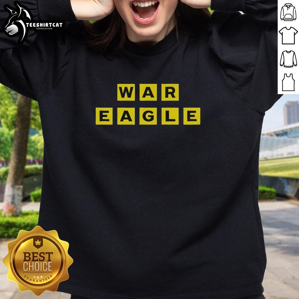 Original War Eagle Sweatshirt featuring a vibrant eagle graphic and cozy design, perfect for fans and casual wear.