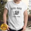 Premium Tampa Bay Rays Cooperstown Duster T-Shirt featuring vibrant team graphics and a comfortable fit for fans.