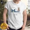 Pretty Michigan Wolverines NCAA Basketball Champions 2026 T-Shirt featuring vibrant team colors and logo design.