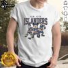Alt Text: Nice New York Islanders Disney team ice hockey T-shirt featuring vibrant graphics and a comfortable fit for fans.