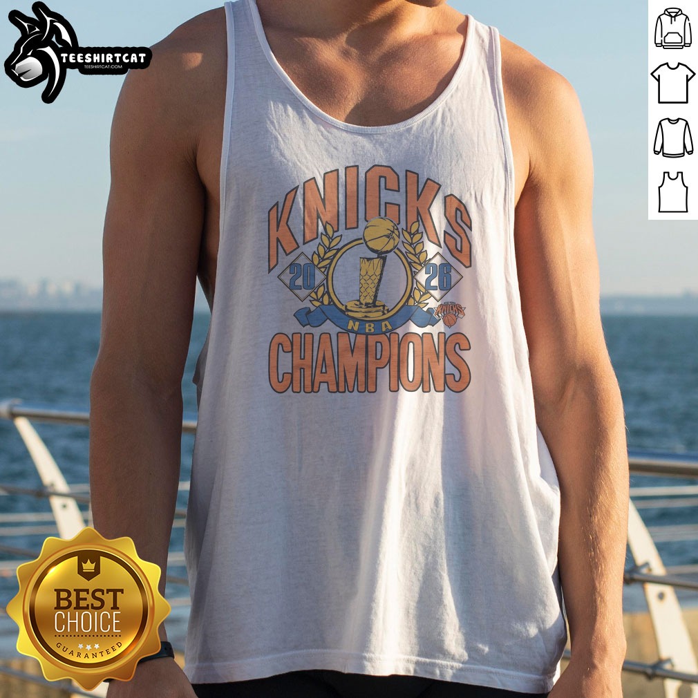 2026 NBA Champions New York Knicks Tank Top