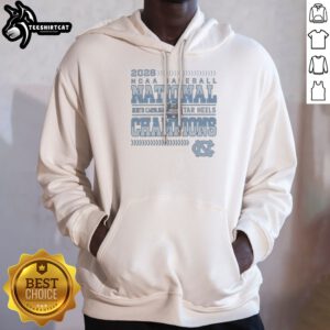2026 NCAA Baseball National Champions North Carolina Tar Heels Hoodie
