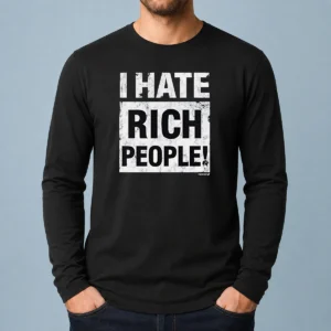Awesome I Hate Rich People Tekken 8 Video Game Long Sleeve Shirt