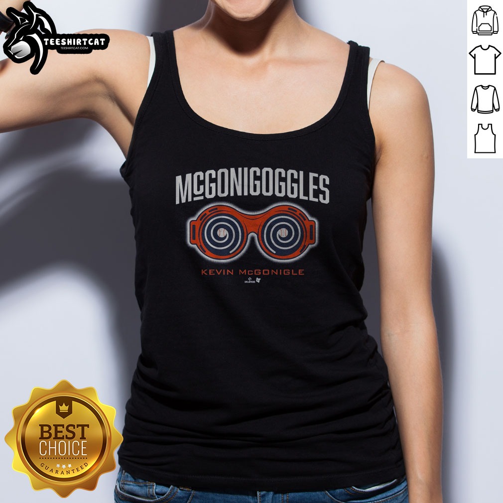 Awesome Kevin Mcgonigle Mcgonigoggles Shirt on Tank Top Awesome Kevin Mcgonigle Mcgonigoggles Shirt shown as a tank top preview