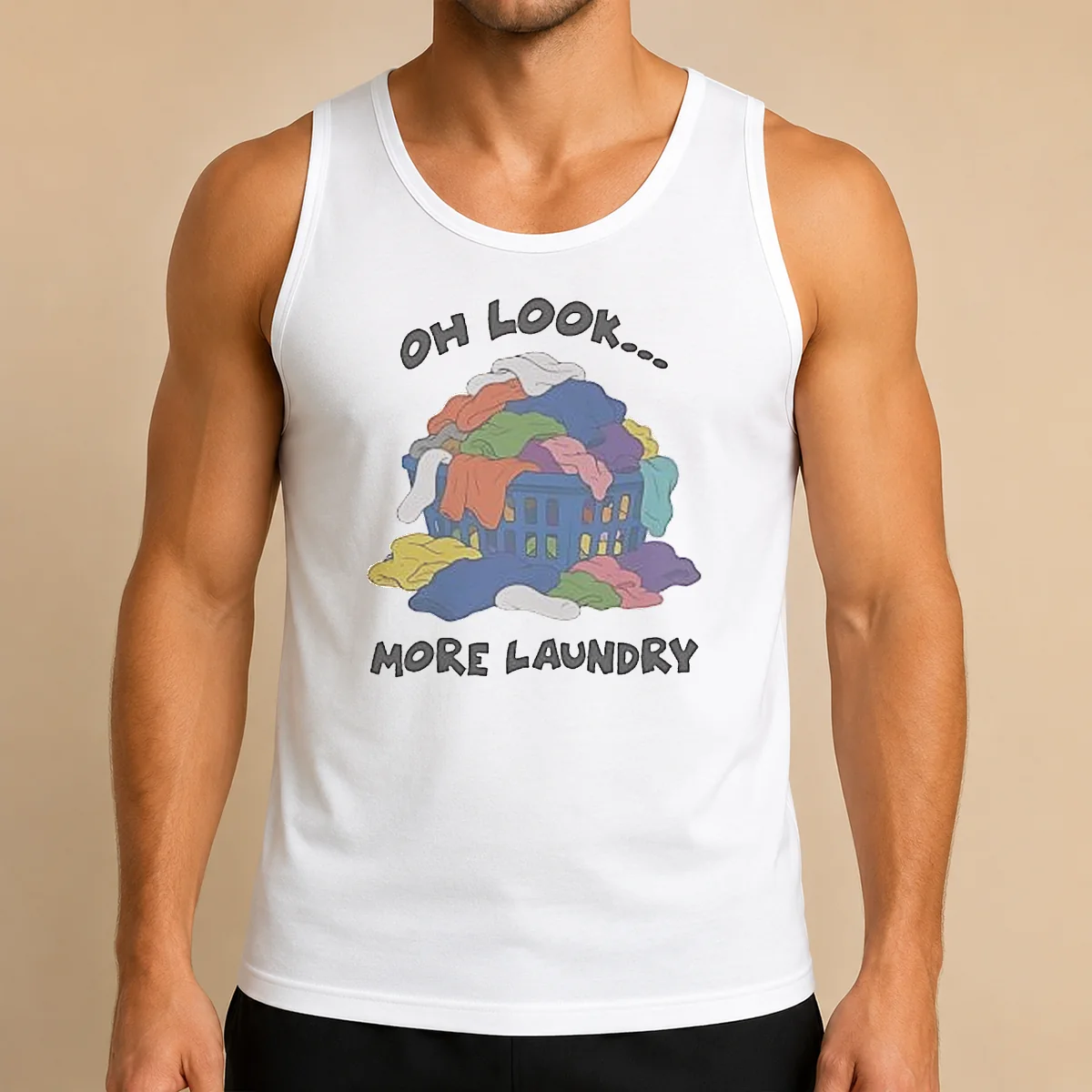 Awesome Oh Look More Laundry Tank Top