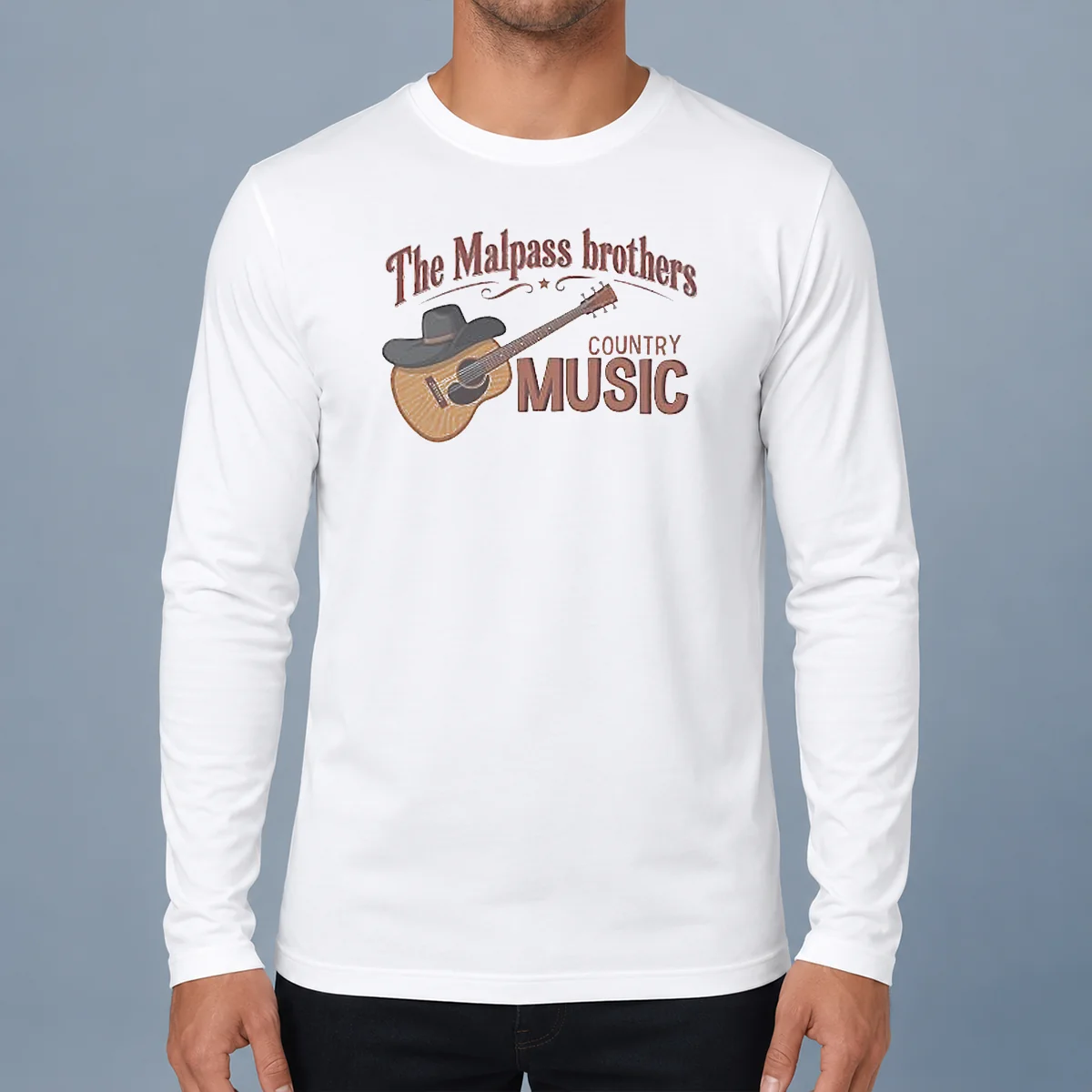 Awesome The Malpass Brothers Country Music Long Sleeve Shirt