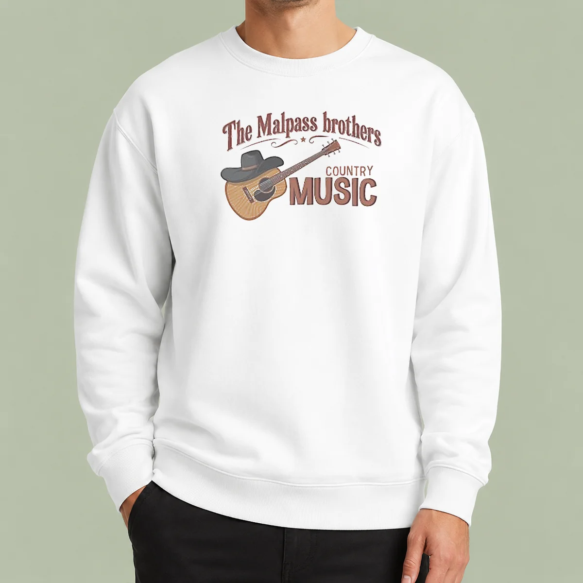 Awesome The Malpass Brothers Country Music Sweater