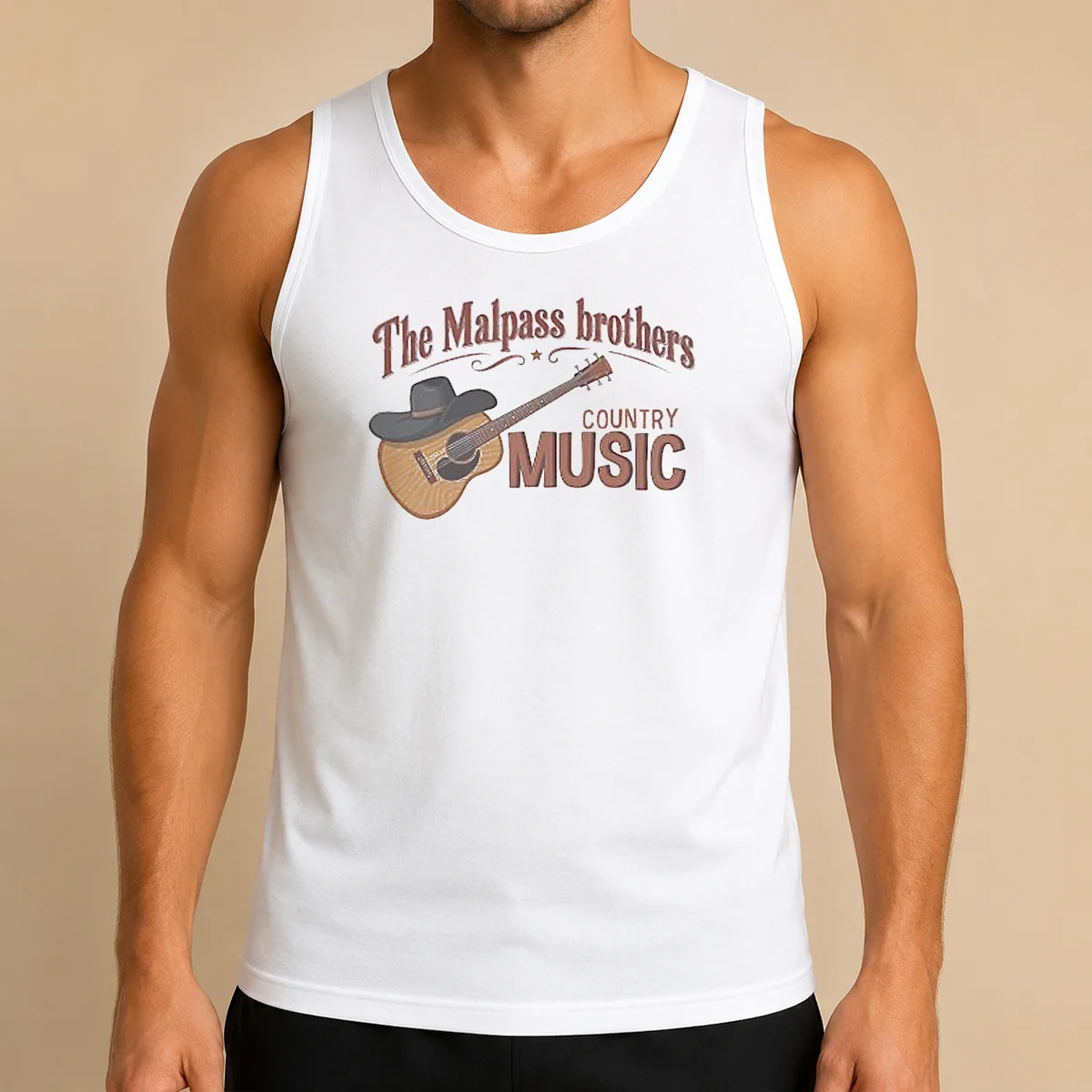 Awesome The Malpass Brothers Country Music Tank Top