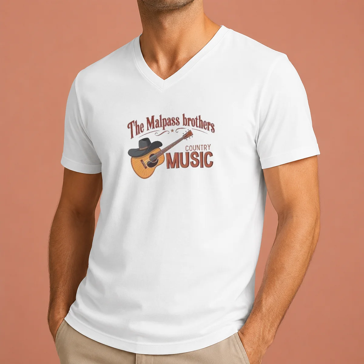 Awesome The Malpass Brothers Country Music V-Neck Shirt Awesome The Malpass Brothers Country Music V-Neck Shirt