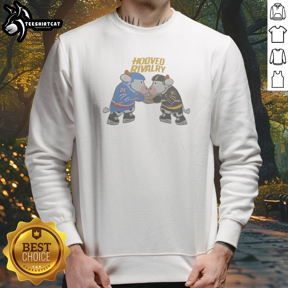 Cow Hooved Rivalry Hockey Sweatshirt