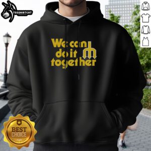 Funny Seattle Mariners We Can Do It Together Trident Logo Hoodie featuring a bold design and comfortable fit