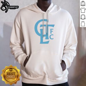 Good Charlotte FC CLTFC Classic Monogram Logo Soccer Hoodie featuring a bold monogram design.