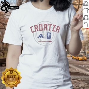 Good Croatia FIFA World Cup 26 Logo Ladies shirt, perfect for fans celebrating Croatia's journey in the World Cup.
