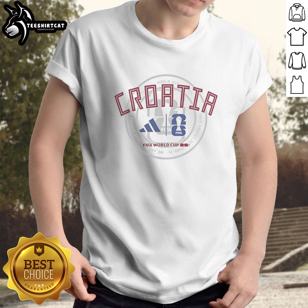 Good Croatia FIFA World Cup 26 Logo Shirt on Classic Shirt Good Croatia FIFA World Cup 26 Logo Shirt shown as a classic shirt preview