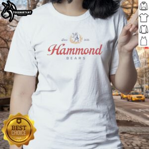 Good Hammond Bears Since 2026 Vintage Logo Ladies shirt featuring a retro design and comfortable fit.