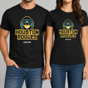 Hot Houston Rogues Ballerz Pixel Art Gaming