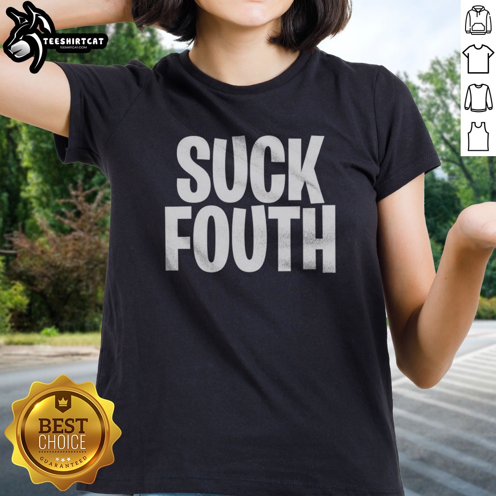 Hot Suck Fouth Shirt on Ladies Shirt Hot Suck Fouth Shirt shown as a ladies shirt preview