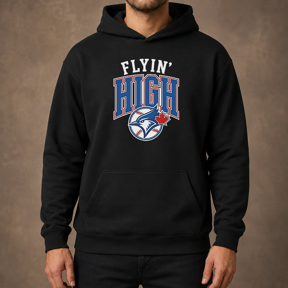 Hot Toronto Blue Jays Flyin High Logo Hoodie