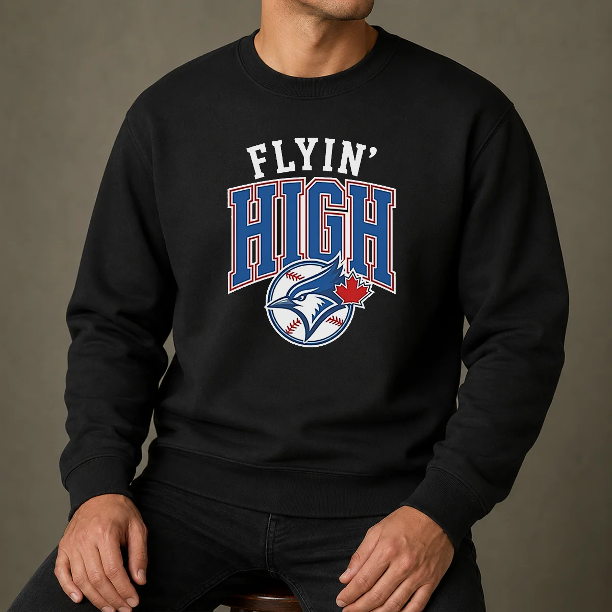 Hot Toronto Blue Jays Flyin High Logo Sweater