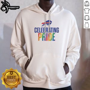 Nice Buffalo Bills Celebrating Pride Month Hoodie featuring vibrant colors and team logo