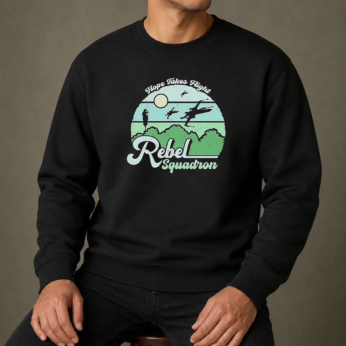 Nice Hope Takes Flight Rebel Squadron Sweater