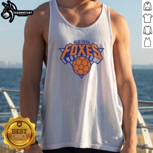 Nice New York Foxes New York Knicks Logo Tank top featuring a vibrant team logo