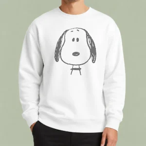 Nice Peanuts Snoopy Larger Than Life Sweater