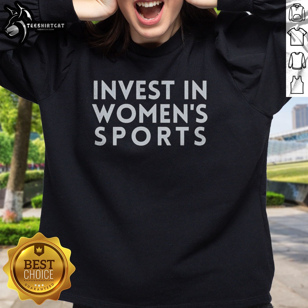 Official Invest In Women'S Sports Shirt on Ladies Shirt Official Invest In Women'S Sports Shirt shown as a ladies shirt preview