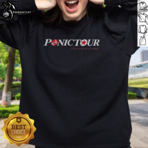 Official Ponic Tour Ride On To Another City Tonight Sweatshirt featuring bold tour graphic on cozy crewneck fabric