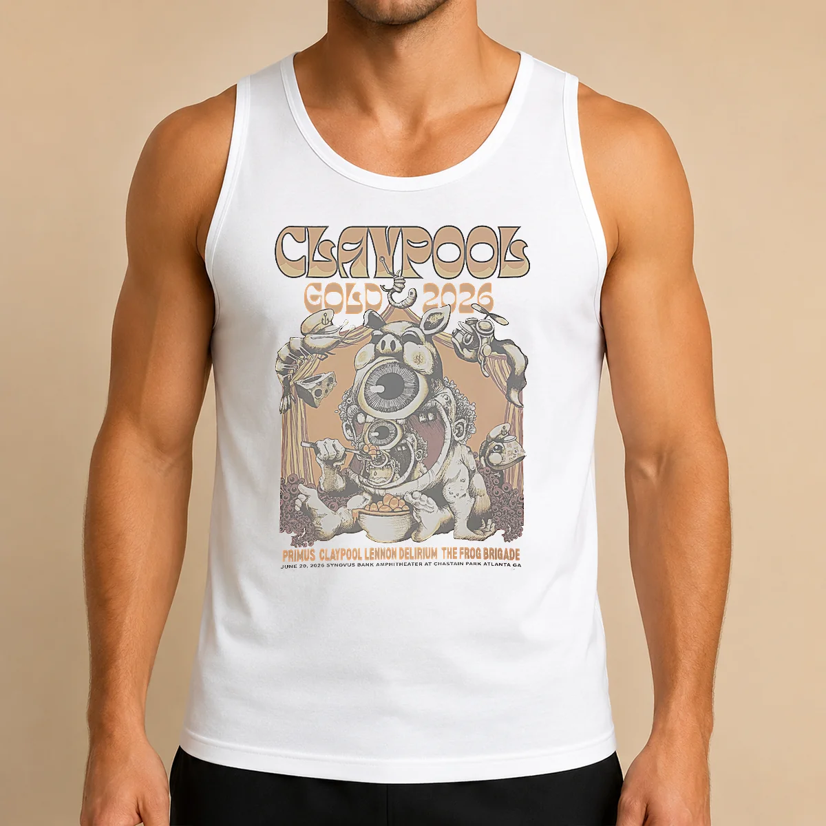 Official Primus In Atlanta Ga On June 20 2026 Tank Top