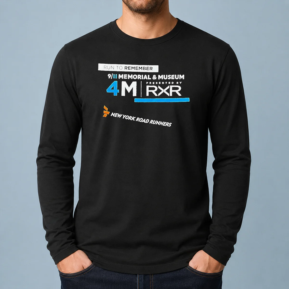 Official Run To Remember 9 11 Memorial And Museum 4M Presented By RXR New York Road Runners Long Sleeve Shirt