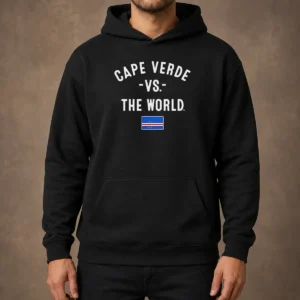 Original Cape Verde Vs The World National Team Pride Patriotic Country Flag World Cup 2026 Hoodie