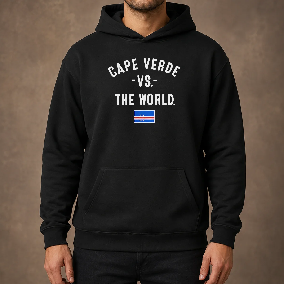 Original Cape Verde Vs The World National Team Pride Patriotic Country Flag World Cup 2026 Hoodie
