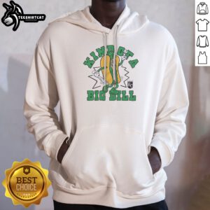 Original Kansas City Royals Kind Of A Big Dill Hot Dog KC Hoodie in navy blue with graphic print on front