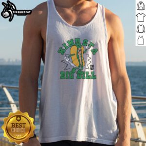 Original Kansas City Royals Kind Of A Big Dill Hot Dog KC Tank top featuring bold graphic on soft cotton fabric